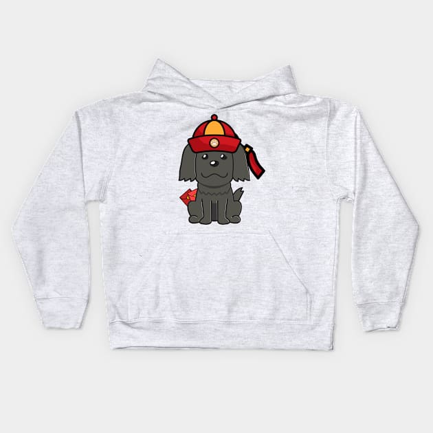 Black Sheep Dog Lunar new year Kids Hoodie by Pet Station